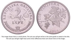 CROATIA 2 lipe 2004 / Latin text / XF