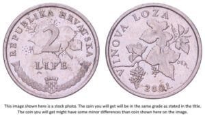 CROATIA 2 lipe 2001 / Croatian text / XF