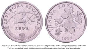 CROATIA 2 lipe 1995 / Croatian text / XF