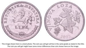 CROATIA 2 lipe 2003 / Latin text / VF+