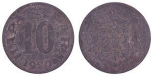 YUGOSLAVIA 10 para 1920 VF-
