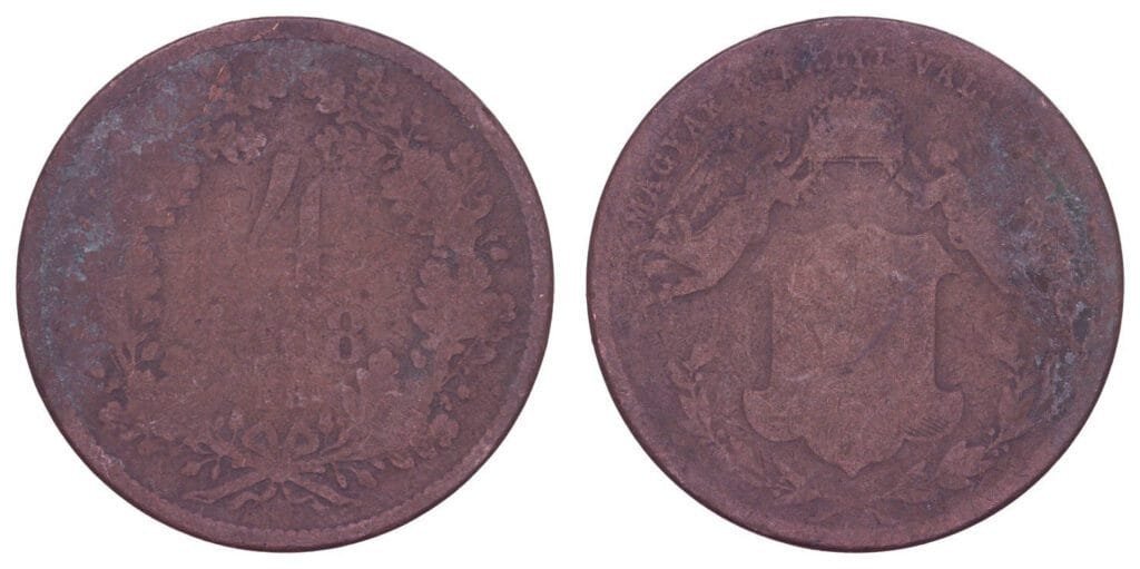 HUNGARY 4 krajczar 1868 F-