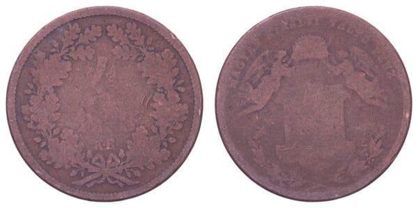 HUNGARY 4 krajczar 1868 F-