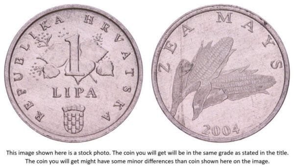 CROATIA 1 lipa 2004 / Latin text / XF+