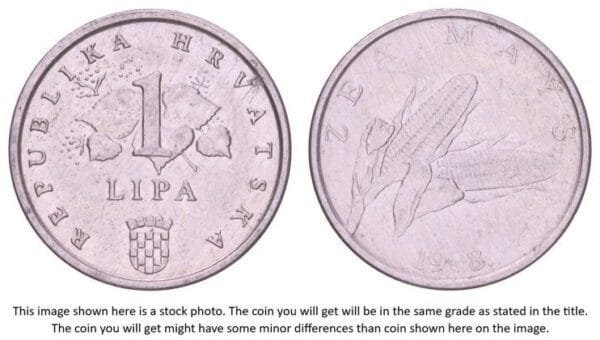 CROATIA 1 lipa 2000 / Latin text / UNC-