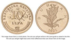 CROATIA 10 lipa 2021 / Croatian text / UNC-