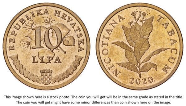 CROATIA 10 lipa 2020 / Latin text / XF