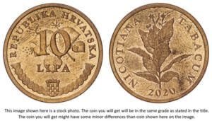 CROATIA 10 lipa 2020 / Latin text / XF-