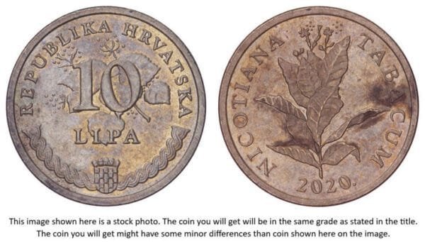 CROATIA 10 lipa 2020 / Latin text / VF