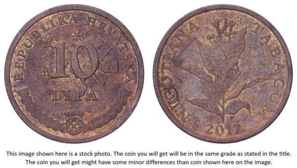 CROATIA 10 lipa 2012 / Latin text / VF