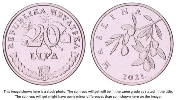 CROATIA 20 lipa 2021 / Croatian text / UNC-