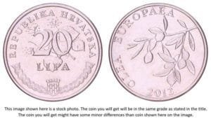 CROATIA 20 lipa 2012 / Latin text / XF