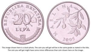 CROATIA 20 lipa 2005 / Croatian text / XF+