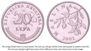 CROATIA 20 lipa 2007 / Croatian text / XF+