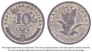 CROATIA 10 lipa 2016 / Latin text / VF+