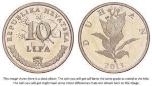 CROATIA 10 lipa 2013 / Croatian text / UNC-