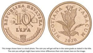 CROATIA 10 lipa 2020 / Latin text / UNC-