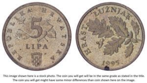 CROATIA 5 lipa 1995 / Croatian text / XF-