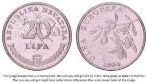 CROATIA 20 lipa 2004 / Latin text / XF-