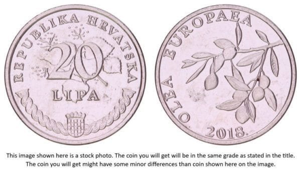 CROATIA 20 lipa 2018 / Latin text / XF-