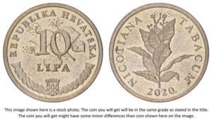 CROATIA 10 lipa 2020 / Latin text / XF+