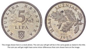 CROATIA 5 lipa 1997 / Croatian text / XF