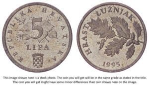 CROATIA 5 lipa 1995 / Croatian text / XF