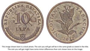 CROATIA 10 lipa 2022 / Latin text / XF-