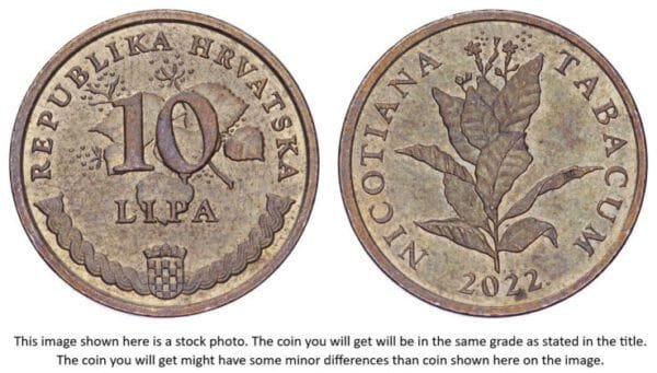 CROATIA 10 lipa 2022 / Latin text / XF-