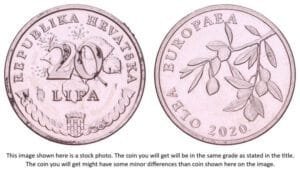 CROATIA 20 lipa 2020 / Latin text / VF