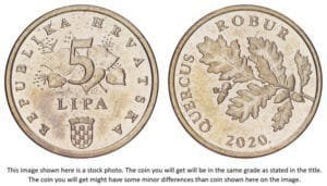 CROATIA 5 lipa 2020 / Latin text / XF