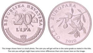 CROATIA 20 lipa 2010 / Latin text / XF