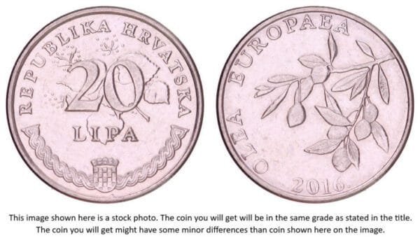 CROATIA 20 lipa 2016 / Latin text / XF