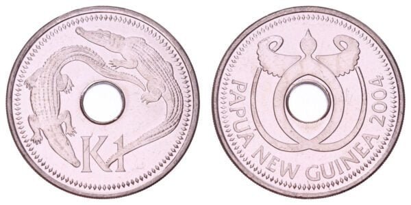 PAPUA NEW GUINEA 1 kina 2004 UNC