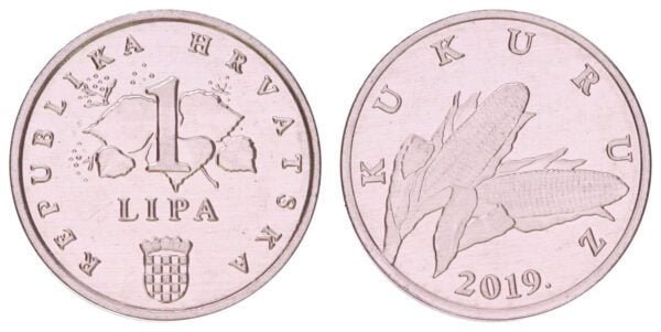 CROATIA 1 lipa 2019 / Croatian text / UNC