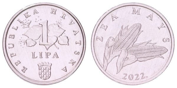 CROATIA 1 lipa 2022 / Latin text / UNC