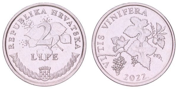 CROATIA 2 lipe 2022 / Latin text / UNC