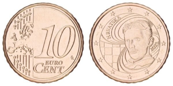 CROATIA 10 euro cents 2023 UNC