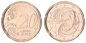 CROATIA 20 euro cents 2023 UNC