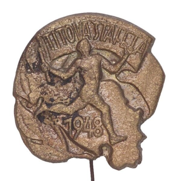 YUGOSLAVIA 1948 Josip Broz Tito Relay of Youth / lapel pin