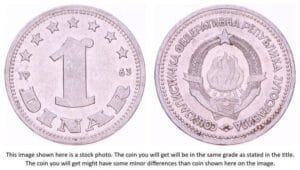 YUGOSLAVIA 1 dinar 1963 XF
