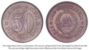 YUGOSLAVIA 50 para 1976 XF