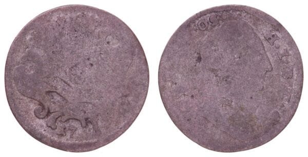 GERMANY 1 kreuzer 17__ / Bavaria / Maximilian III Joseph / Silver / F