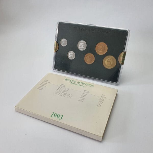 SLOVENIA 1993 Proof coins set