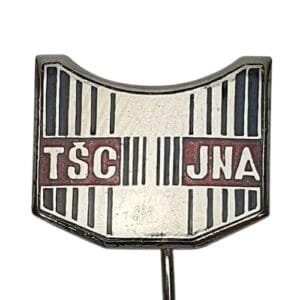 YUGOSLAVIA / Army / Technical School Center / vintage lapel pin