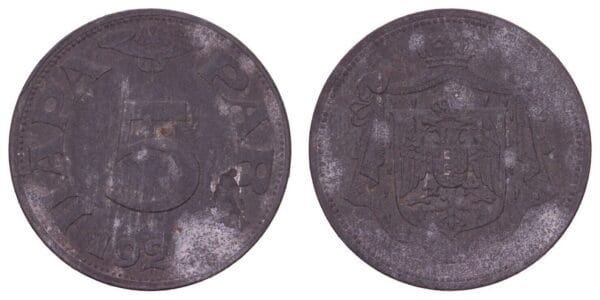 YUGOSLAVIA 5 para 1920 VF-