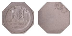 AUSTRIA Cynological Association / 43 mm / plaque