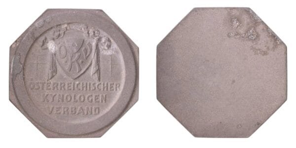 AUSTRIA Cynological Association / 43 mm / plaque