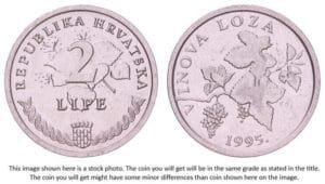 CROATIA 2 lipe 1995 / Croatian text / UNC