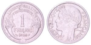 FRANCE 1 franc 1946 VF